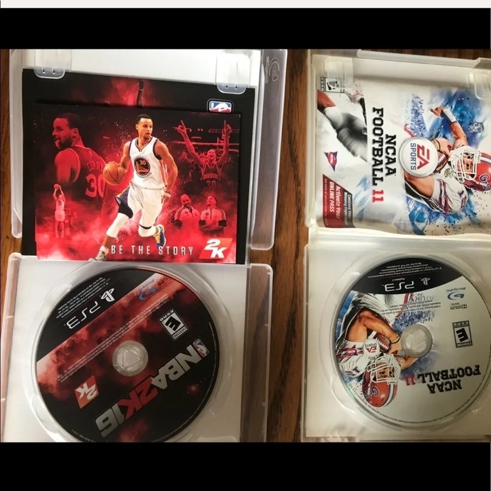 PS3 NFL NBA NHL14 Video Game Bundle